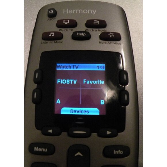 Logitech Harmony 650 Advanced Universal Remote Control With Color Screen For Ent - Picture 2 of 10
